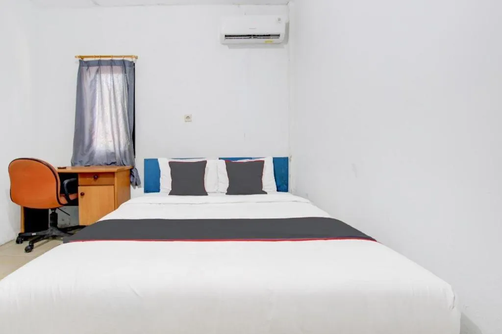 Bed in OYO Life 2928 Rumah Ceria