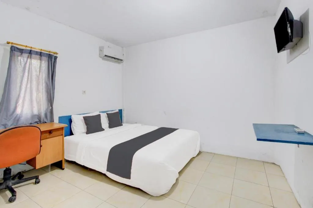 Bed in OYO Life 2928 Rumah Ceria
