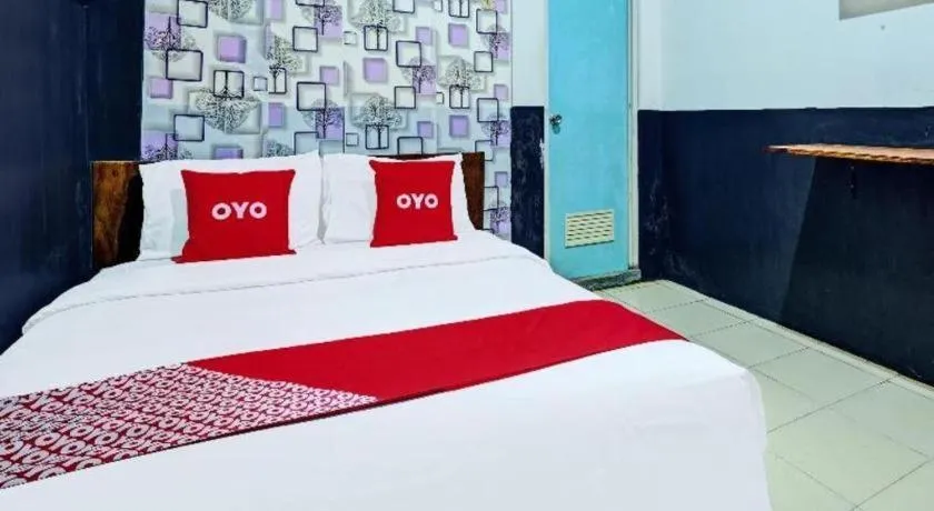 Bed in OYO Life 2928 Rumah Ceria
