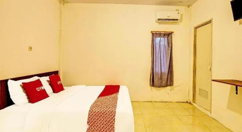 Bed in OYO Life 2928 Rumah Ceria