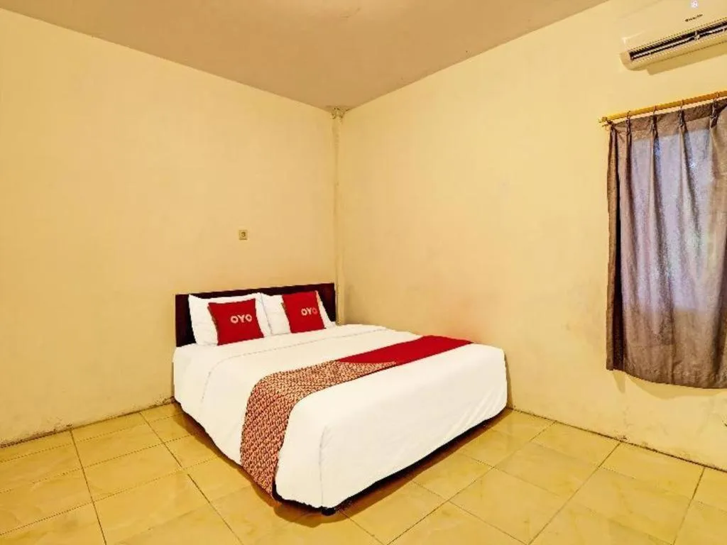 Bed in OYO Life 2928 Rumah Ceria