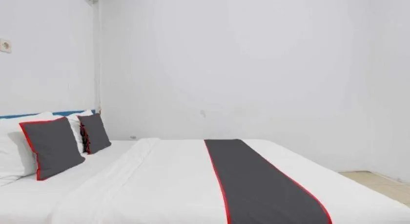 Bed in OYO Life 2928 Rumah Ceria