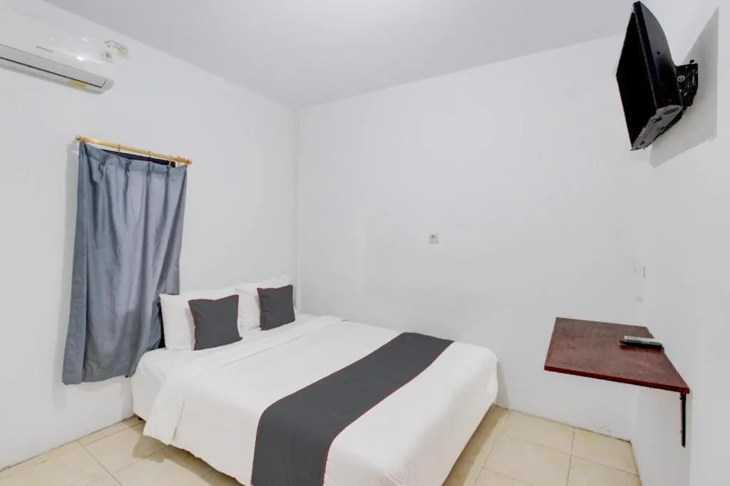 Bed in OYO Life 2928 Rumah Ceria