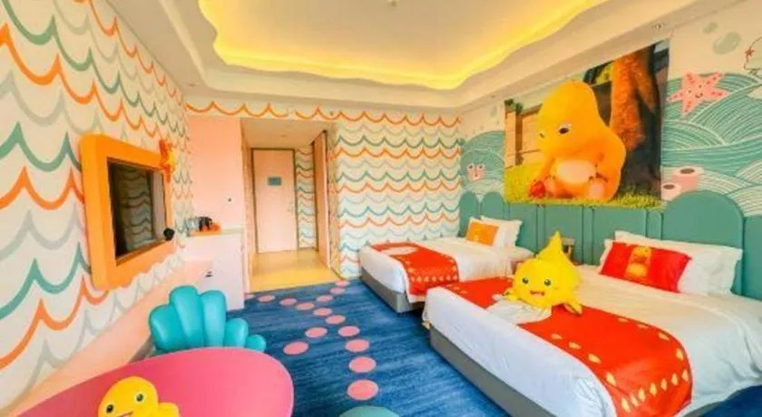 Bed in Dolphin Bay Hotel