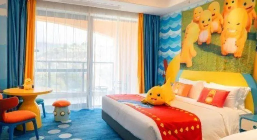 Bed in Dolphin Bay Hotel