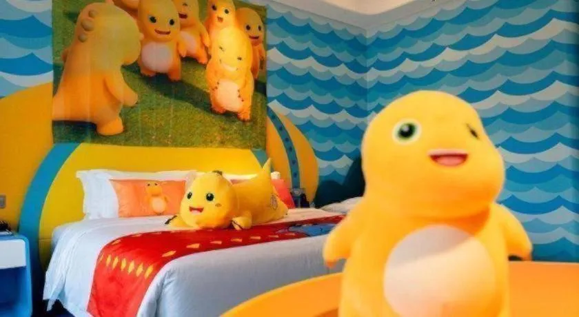 Bed in Dolphin Bay Hotel