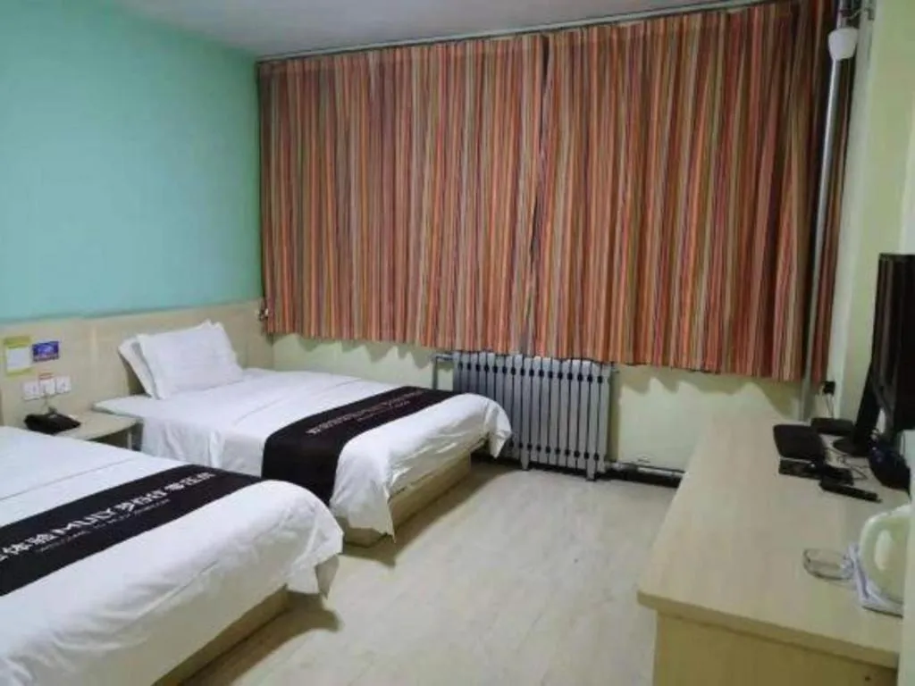 Bed in 7 Days Inn Zoucheng Chengqian East Road Yiwu Trade Market