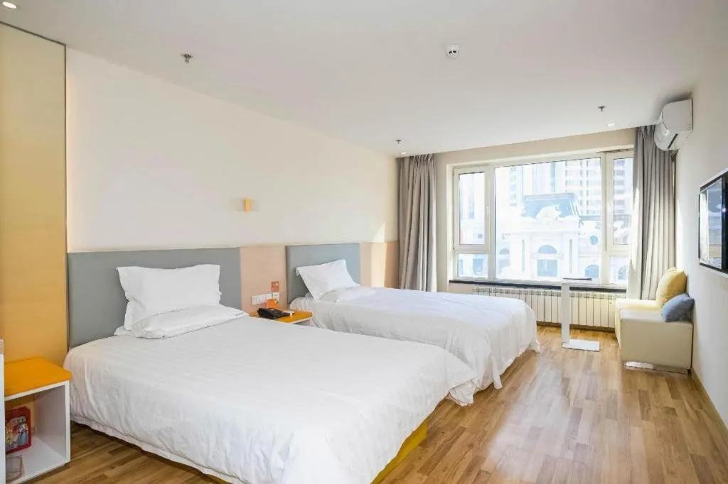 Bed in 7 Days Inn Harbin West Railway Station