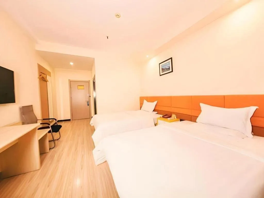 Bed in 7 Days Inn Harbin Medical University First Affiliated Hospital