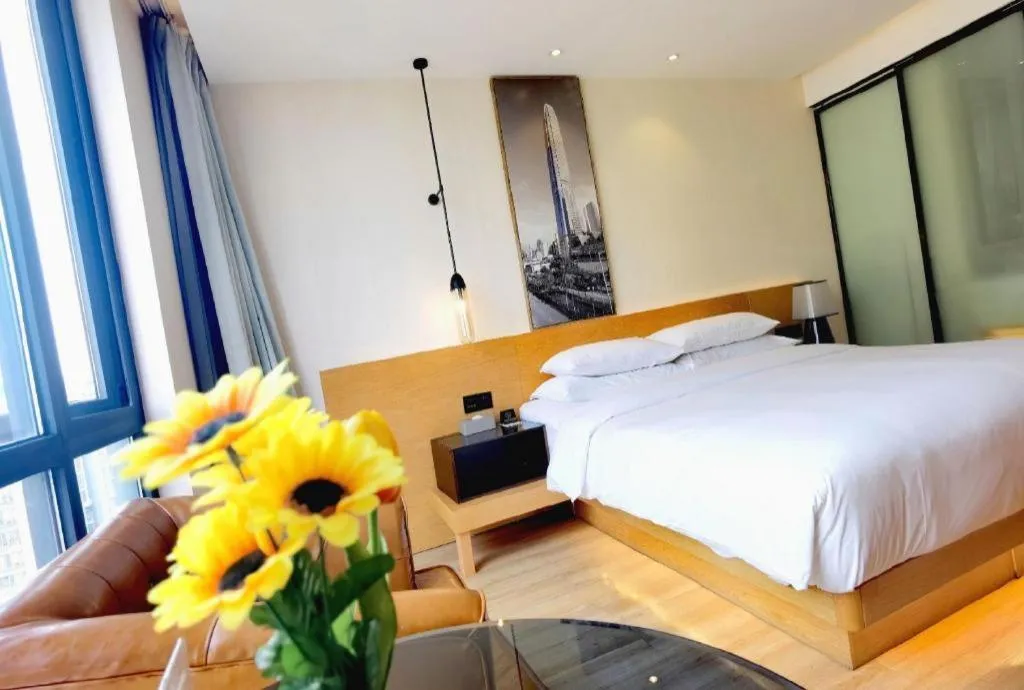 Bed in Quality Hotel Chengdu