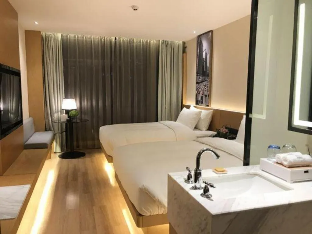 Bed in Quality Hotel Chengdu