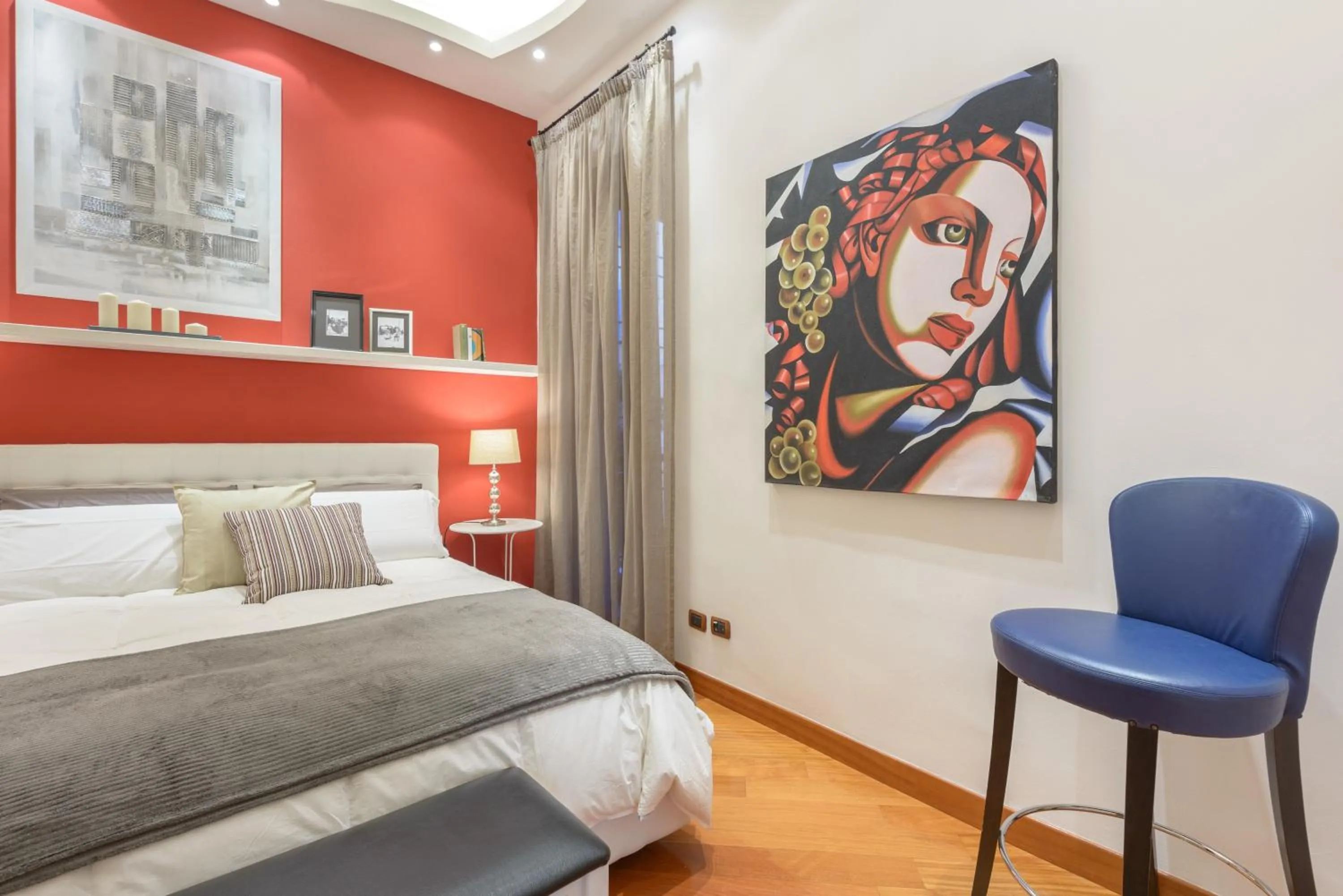 Bed in Rome Guest House Saint Peter