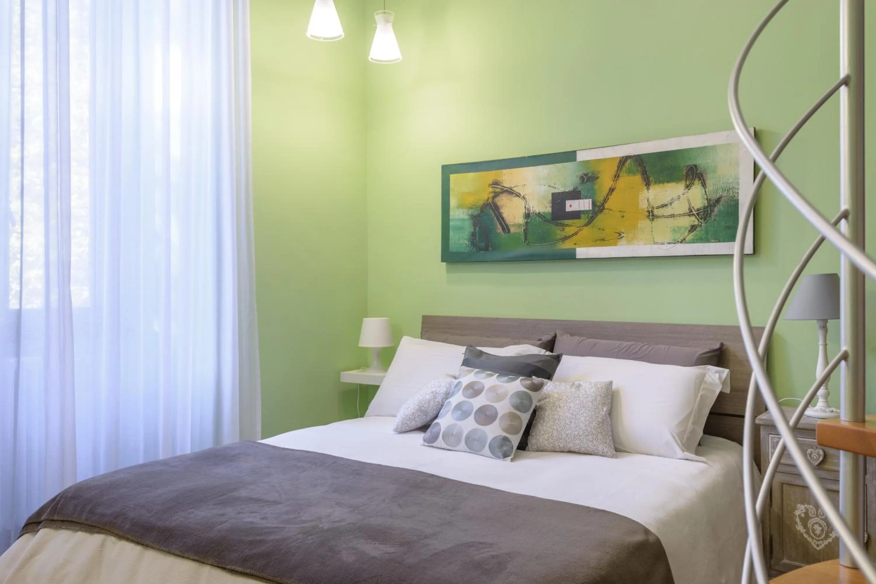 Bed in Rome Guest House Saint Peter