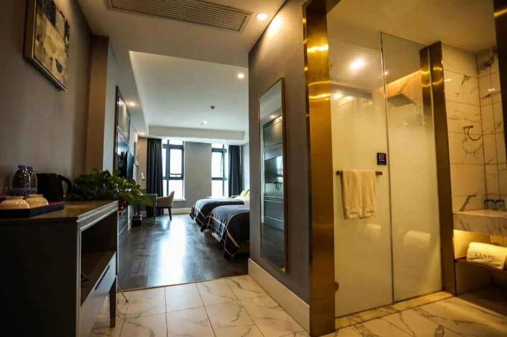 Bed in LANO Hotel Anhui Suzhou Yongqiao District Yingbin Avenue