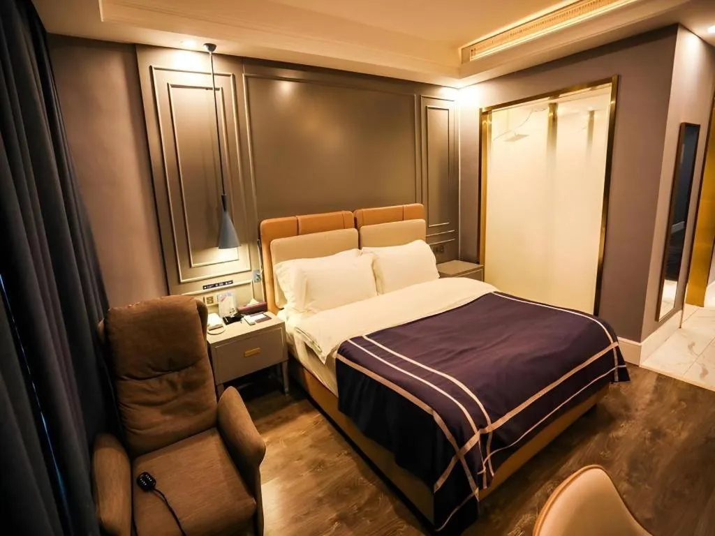 Bed in LANO Hotel Anhui Suzhou Yongqiao District Yingbin Avenue