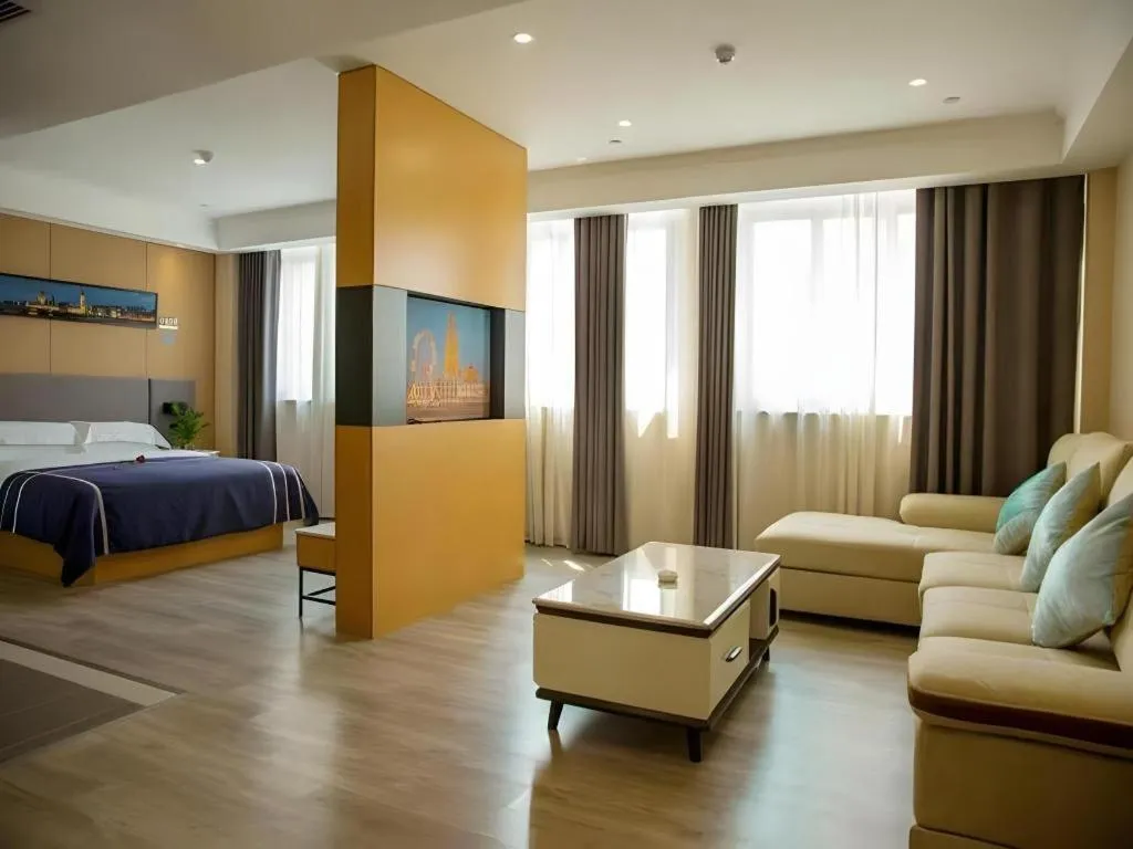 Bed in LANO Hotel Anhui Suzhou Yongqiao District Yingbin Avenue