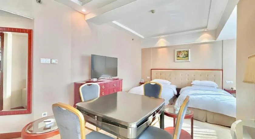 Bed in Nanchang Galactic Peace International Hotel