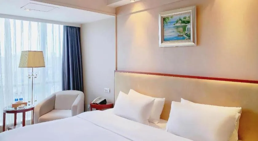 Bed in Nanchang Galactic Peace International Hotel