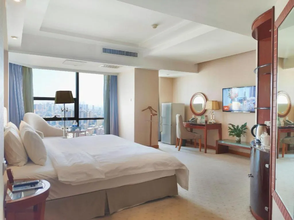 Bed in Nanchang Galactic Peace International Hotel