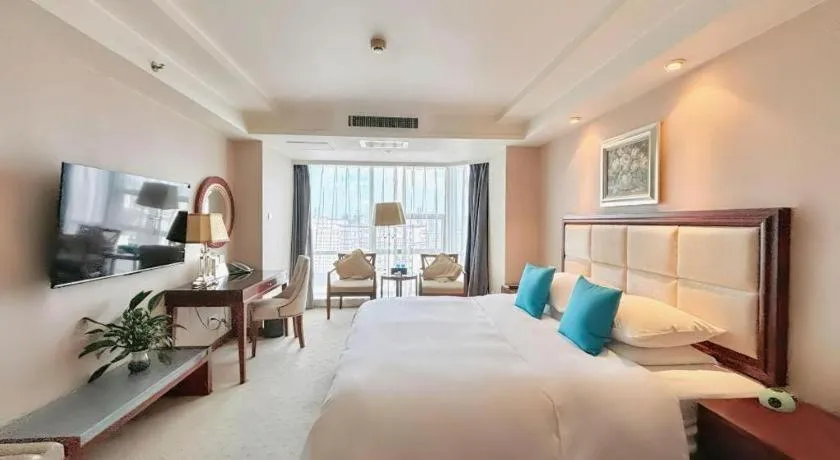 Bed in Nanchang Galactic Peace International Hotel