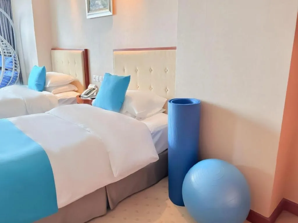 Bed in Nanchang Galactic Peace International Hotel