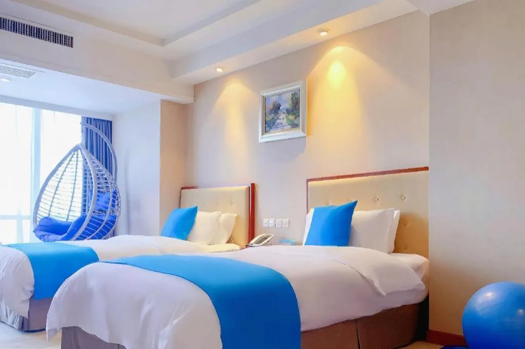 Bed in Nanchang Galactic Peace International Hotel