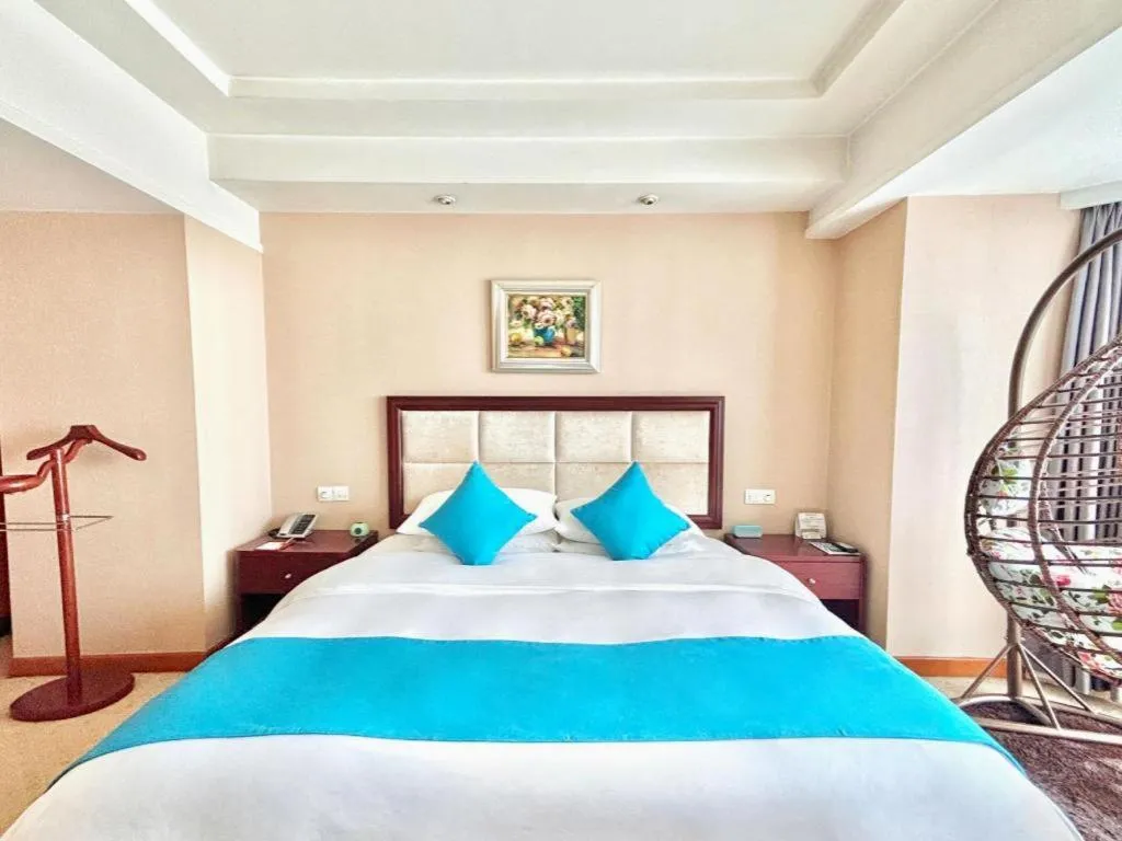 Bed in Nanchang Galactic Peace International Hotel