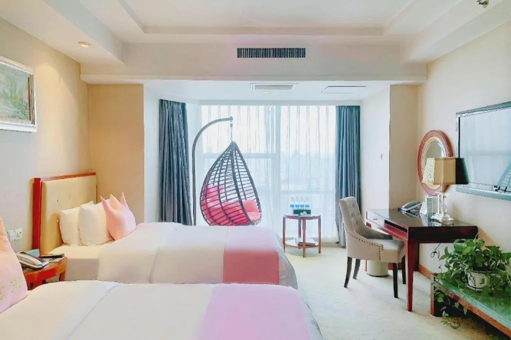 Bed in Nanchang Galactic Peace International Hotel