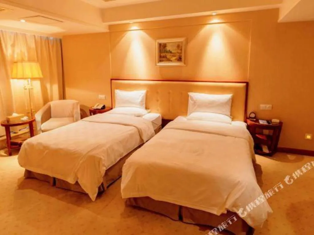 Bed in Nanchang Galactic Peace International Hotel