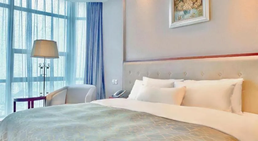 Bed in Nanchang Galactic Peace International Hotel