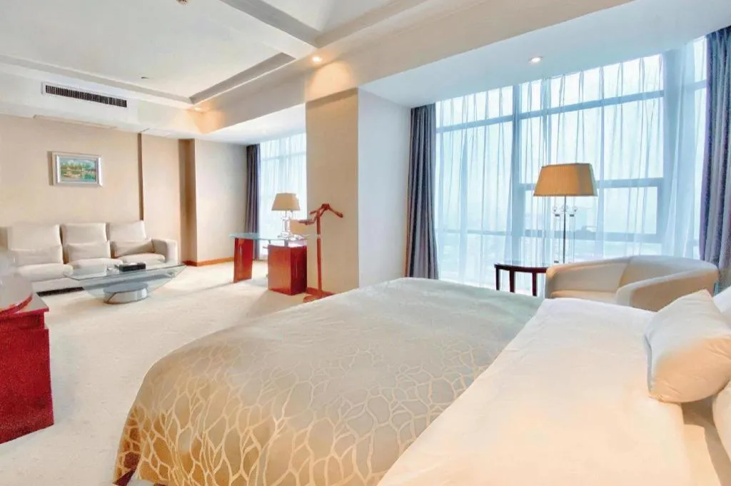 Bed in Nanchang Galactic Peace International Hotel