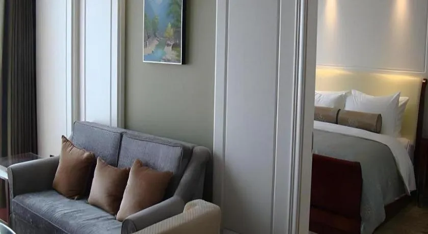 Bed in Nanchang Galactic Peace International Hotel