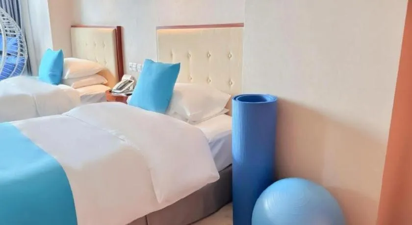 Bed in Nanchang Galactic Peace International Hotel