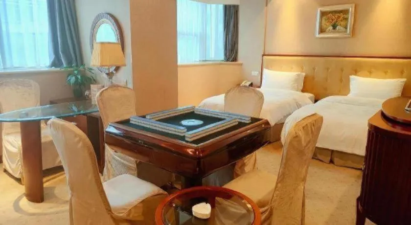 Bed in Nanchang Galactic Peace International Hotel