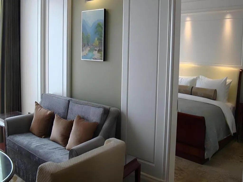 Bed in Nanchang Galactic Peace International Hotel