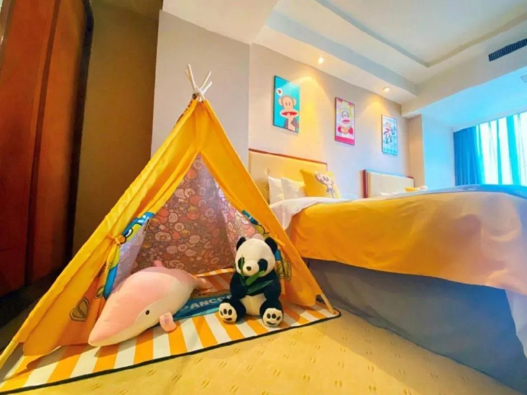 Bed in Nanchang Galactic Peace International Hotel
