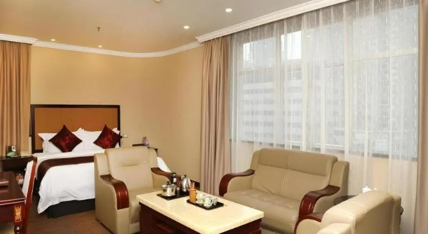 Bed in Sun Island Holiday Hotel