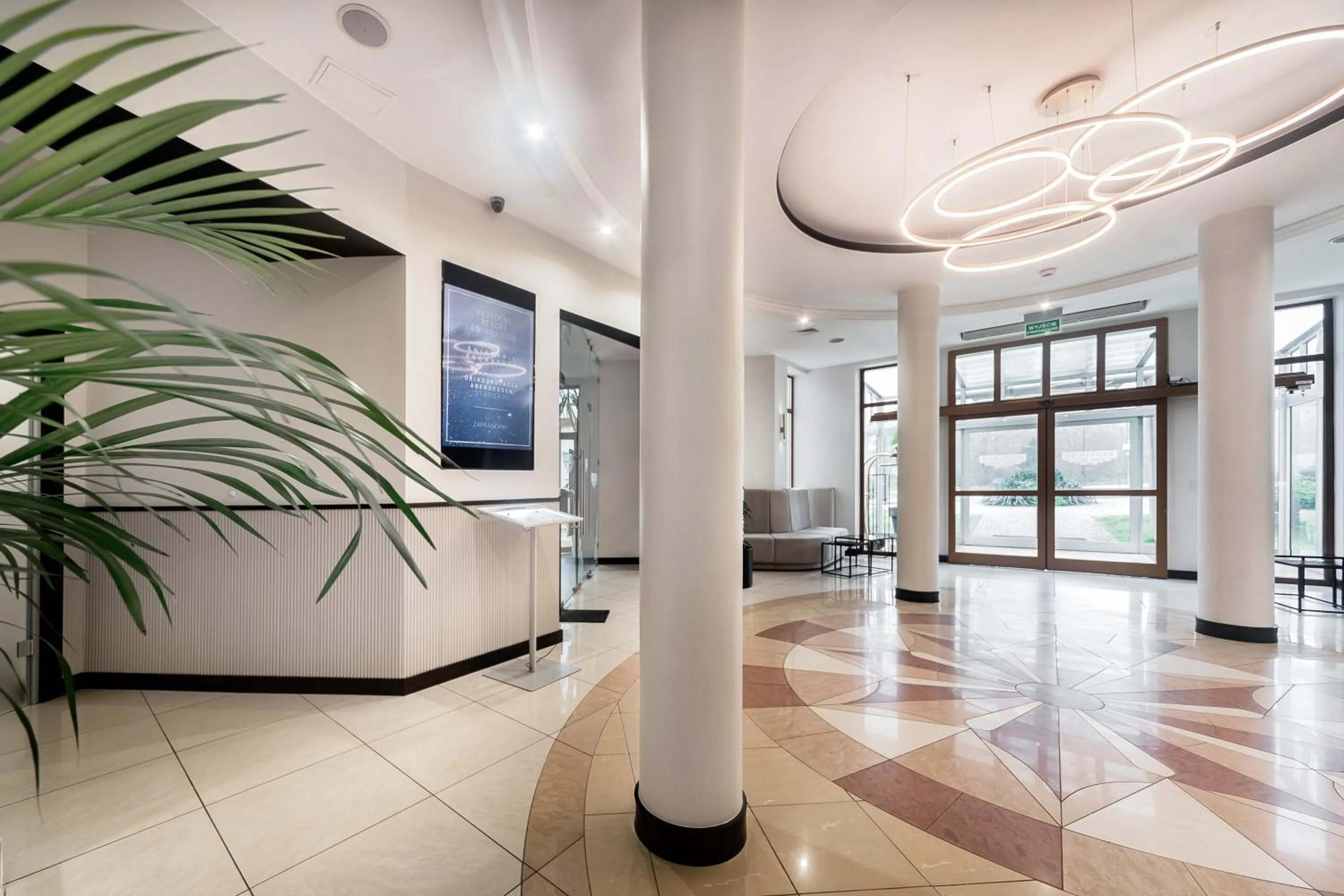 Lobby or reception in Rezydent Resort