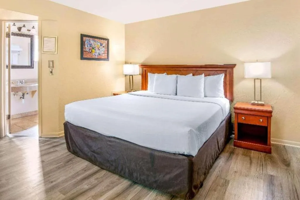 Bed in Econo Lodge Inn & Suites Durango
