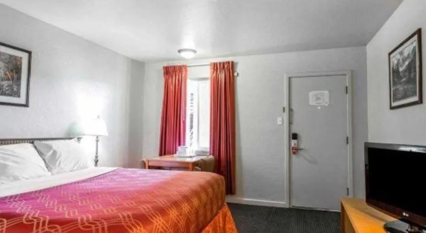 Bed in Econo Lodge Inn & Suites Durango