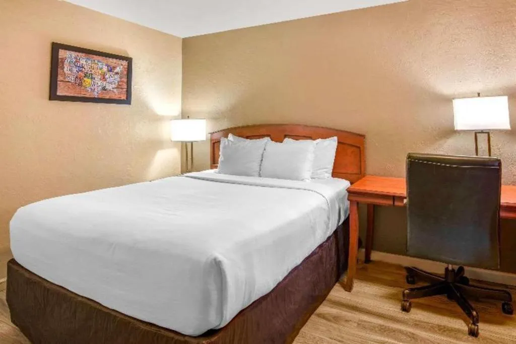 Bed in Econo Lodge Inn & Suites Durango