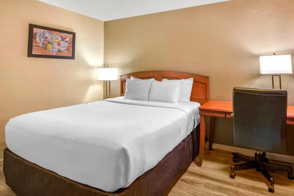 Bed in Econo Lodge Inn & Suites Durango