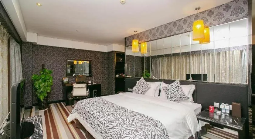 Bed in Changsha Hopesky Hotel