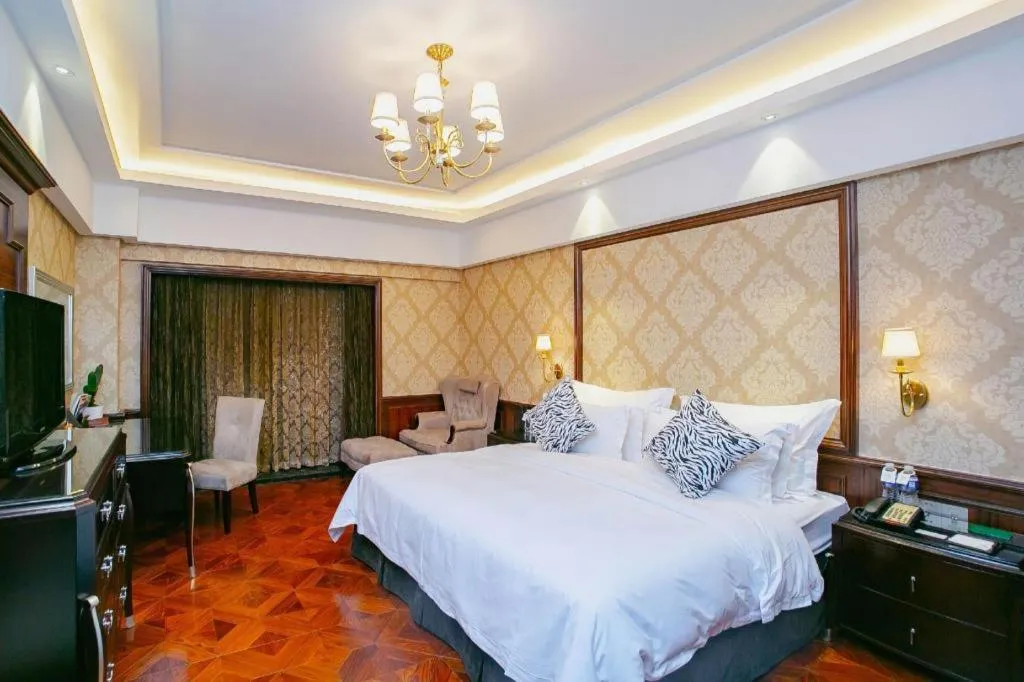 Bed in Changsha Hopesky Hotel