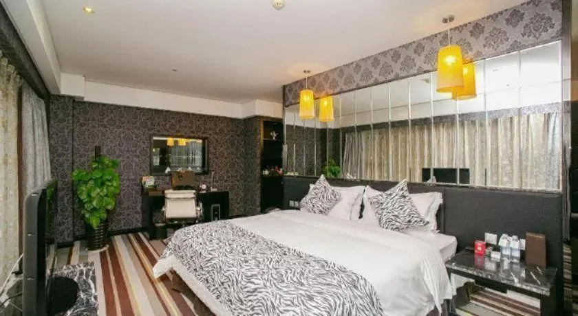 Bed in Changsha Hopesky Hotel