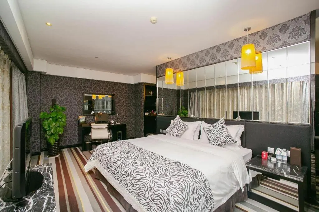 Bed in Changsha Hopesky Hotel