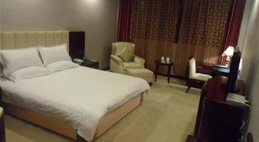 Bed in GreenTree Inn Hotel - Nantong Hongming Plaza