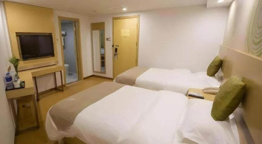 Bed in GreenTree Inn Tangshan Yuhua Road