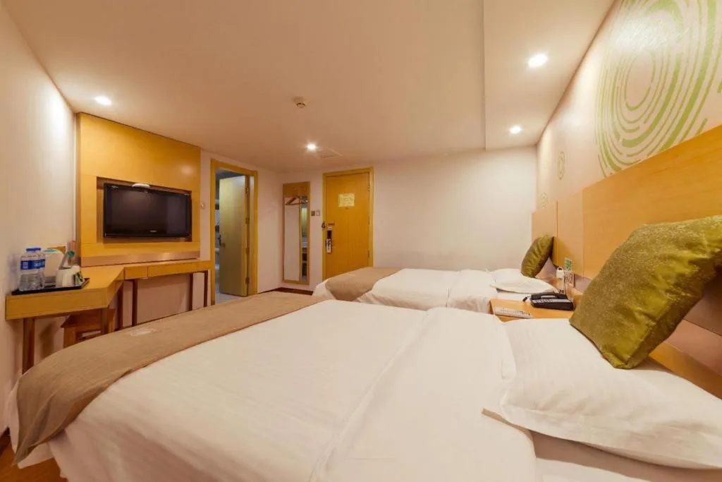 Bed in GreenTree Inn Tangshan Yuhua Road