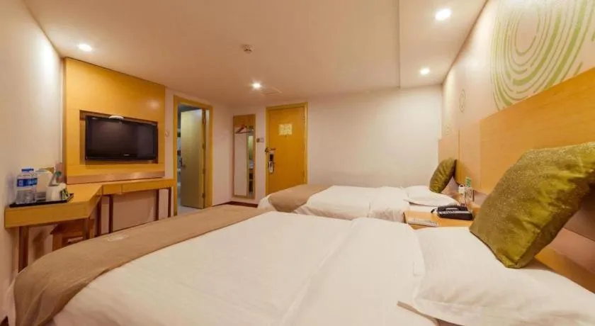 Bed in GreenTree Inn Tangshan Yuhua Road